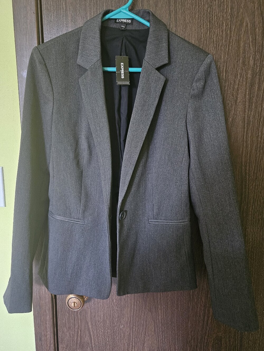 NWT Express Button Front Women's Blazer Size 10 Career Professional